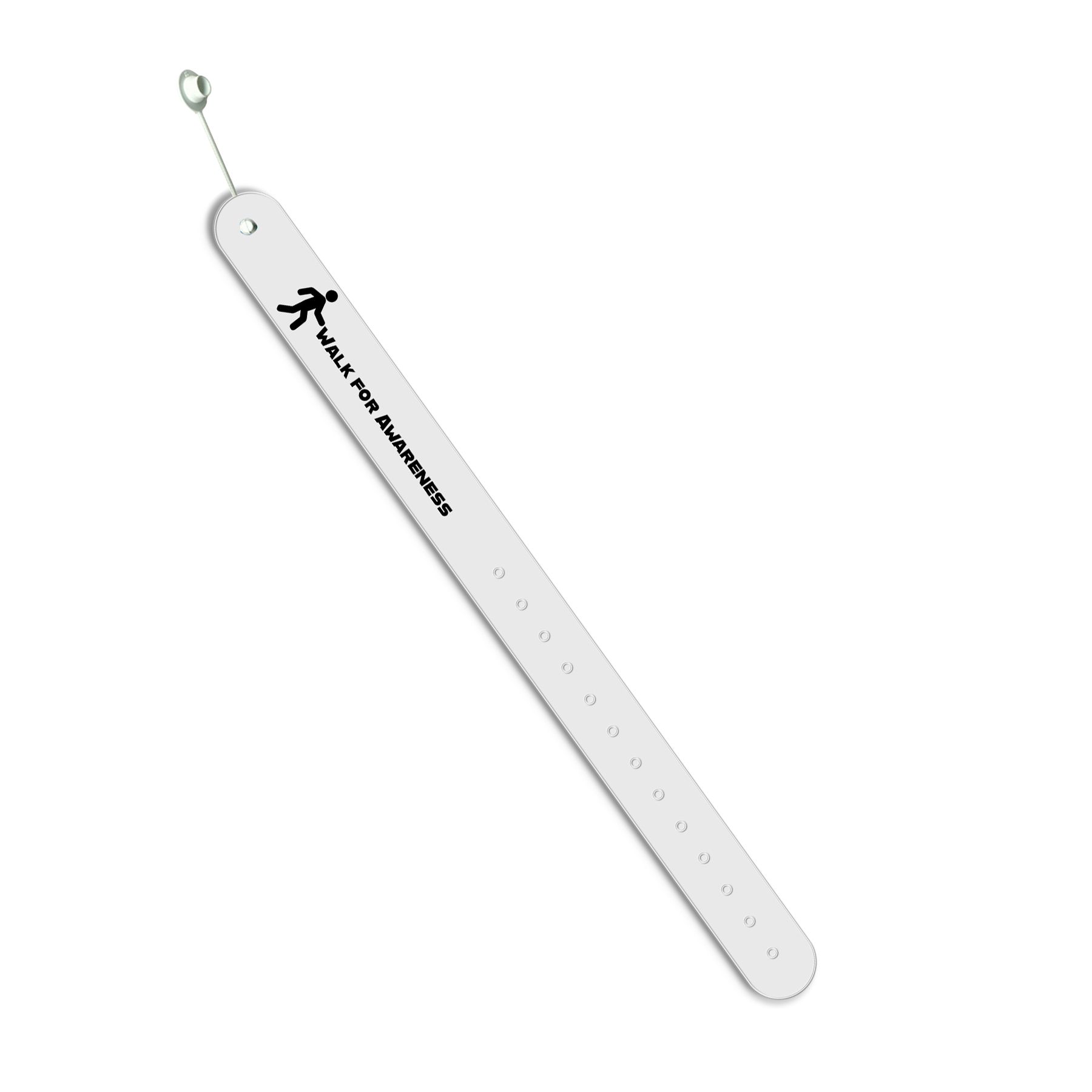 White Imprinted - Permanent Stud